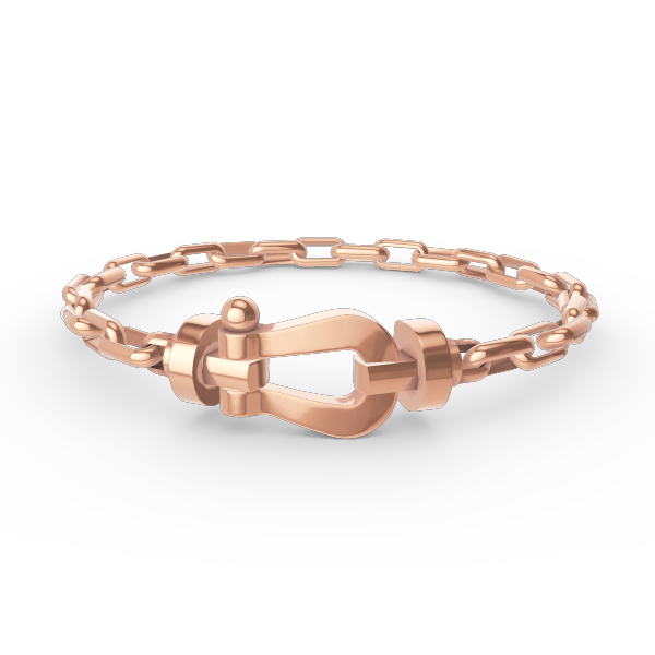 [Rosla]FORCE LARGE HORSESHOE CLASP  METAL BRACELET