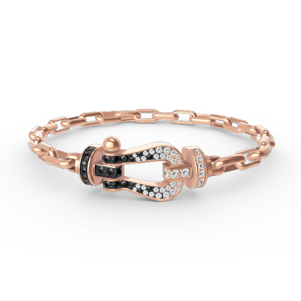 [Rosla]FORCE LARGE HORSESHOE CLASP  METAL BRACELET