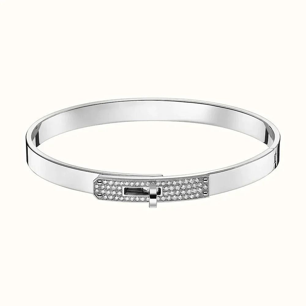 [Rosla]KELLY SILVER DIAMOND BRACELET