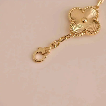 [Rosla]CLOVER 5 FLOWERS LASER BRACELET