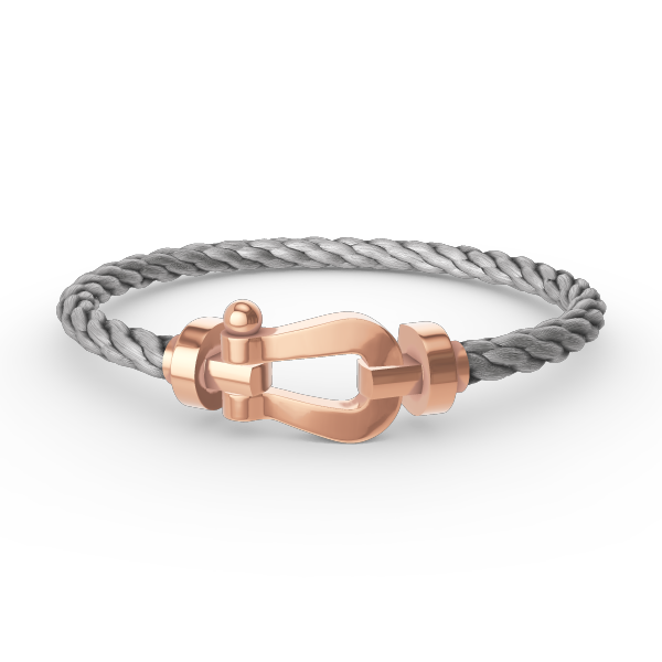 [Rosla]FORCE LARGE HORSESHOE NO DIAMOND BRACELET ROSE GOLD
