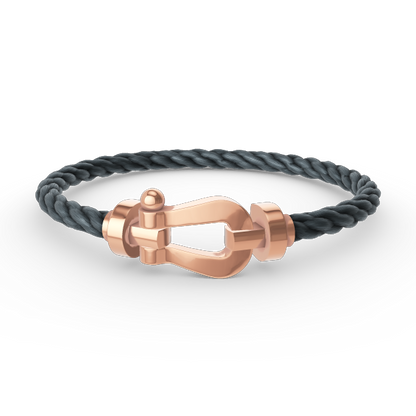 [Rosla]FORCE LARGE HORSESHOE NO DIAMOND BRACELET ROSE GOLD