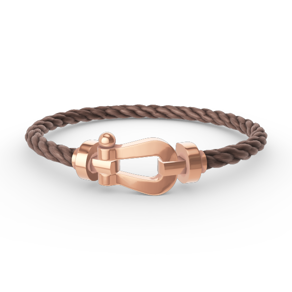 [Rosla]FORCE LARGE HORSESHOE NO DIAMOND BRACELET ROSE GOLD
