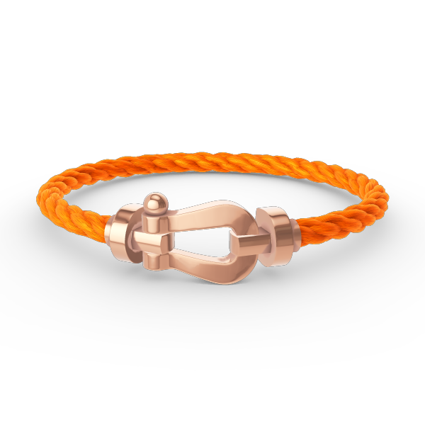 [Rosla]FORCE LARGE HORSESHOE NO DIAMOND BRACELET ROSE GOLD