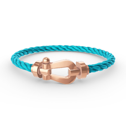 [Rosla]FORCE LARGE HORSESHOE NO DIAMOND BRACELET ROSE GOLD
