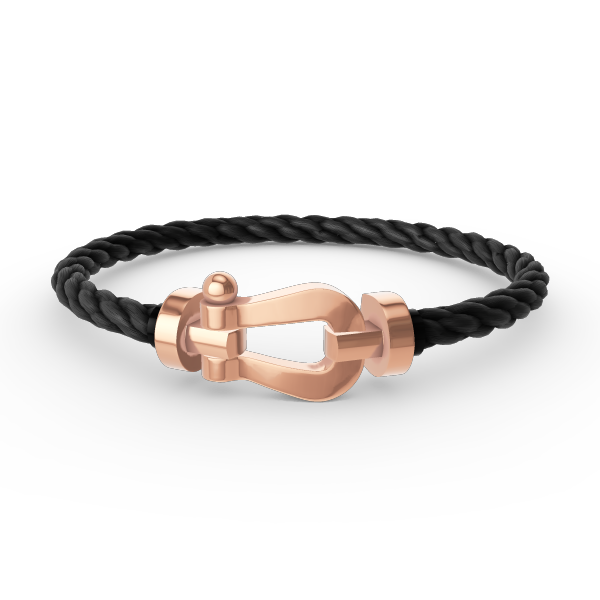 [Rosla]FORCE LARGE HORSESHOE NO DIAMOND BRACELET ROSE GOLD