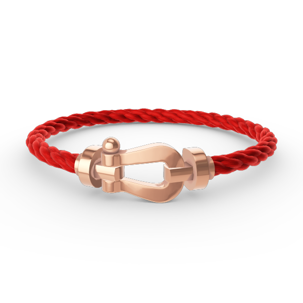 [Rosla]FORCE LARGE HORSESHOE NO DIAMOND BRACELET ROSE GOLD