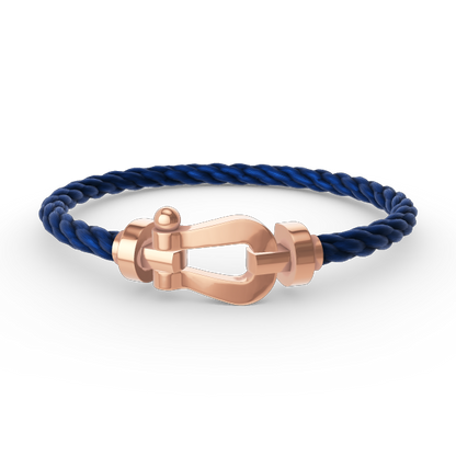 [Rosla]FORCE LARGE HORSESHOE NO DIAMOND BRACELET ROSE GOLD