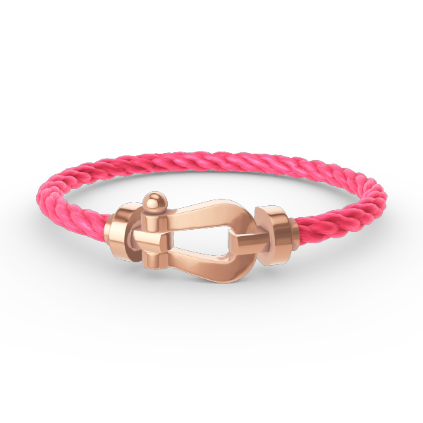 [Rosla]FORCE LARGE HORSESHOE NO DIAMOND BRACELET ROSE GOLD