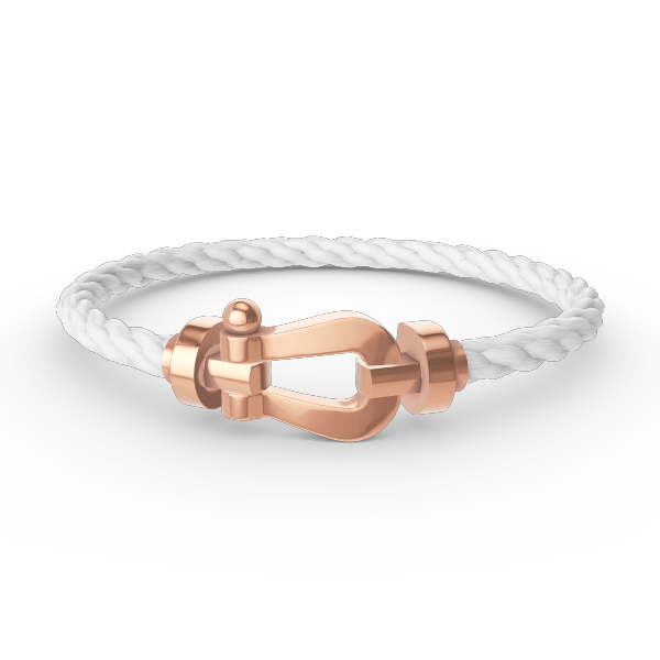 [Rosla]FORCE LARGE HORSESHOE NO DIAMOND BRACELET ROSE GOLD