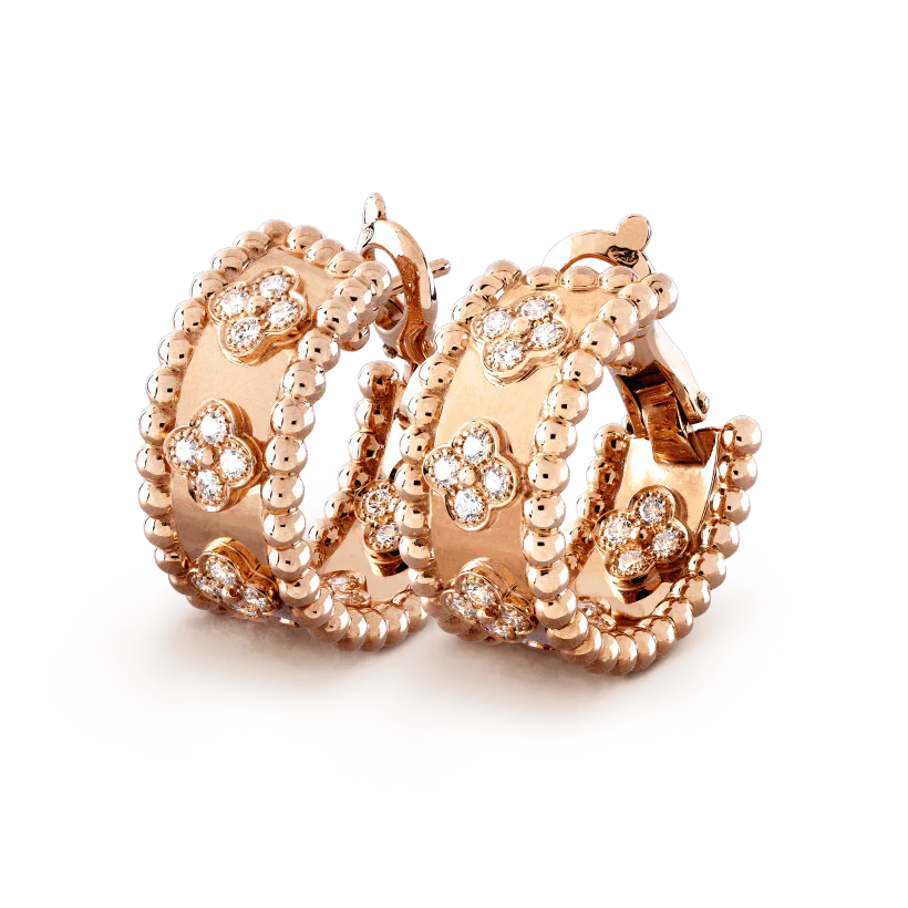 [Rosla]PERLEE DIAMOND EARRINGS