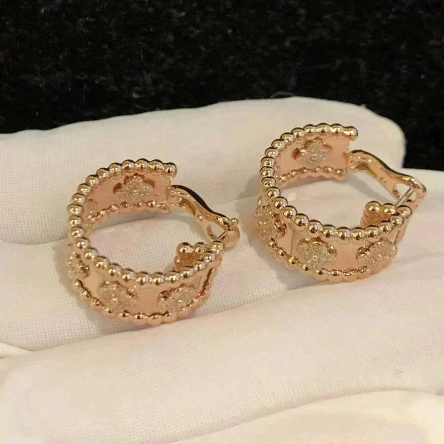 [Rosla]PERLEE DIAMOND EARRINGS