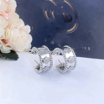 [Rosla]PERLEE DIAMOND EARRINGS