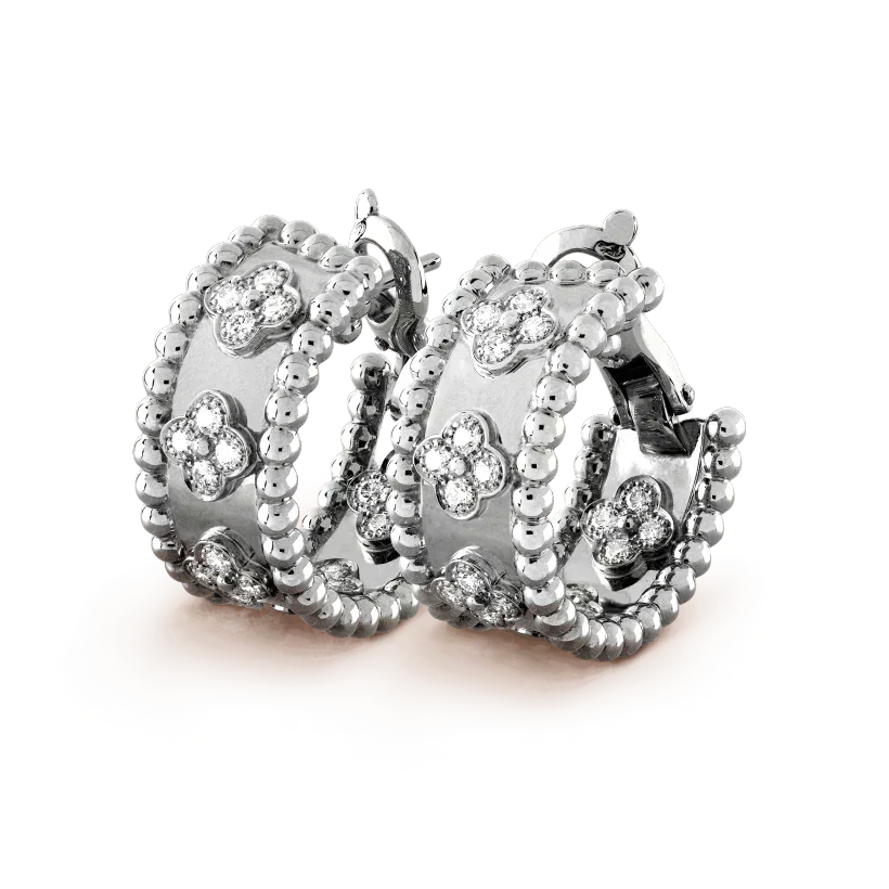 [Rosla]PERLEE DIAMOND EARRINGS