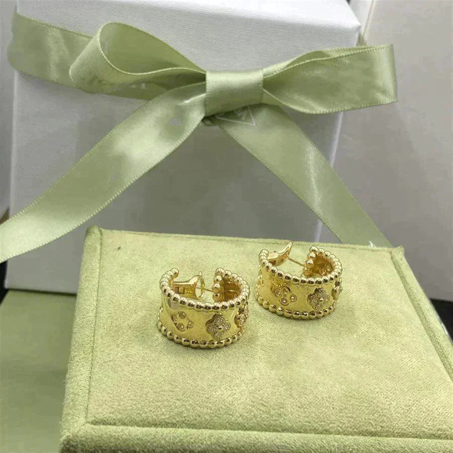 [Rosla]PERLEE DIAMOND EARRINGS