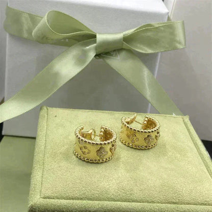 [Rosla]PERLEE DIAMOND EARRINGS