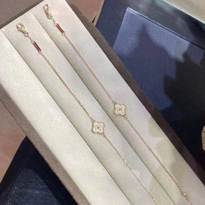 [Rosla]CLOVER SINGLE FLOWER BRACELET