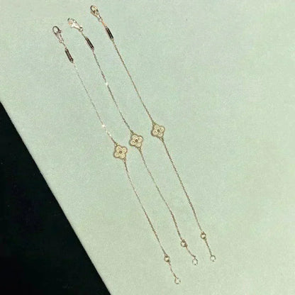 [Rosla]CLOVER SINGLE FLOWER BRACELET