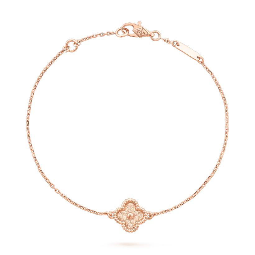 [Rosla]CLOVER SINGLE FLOWER BRACELET