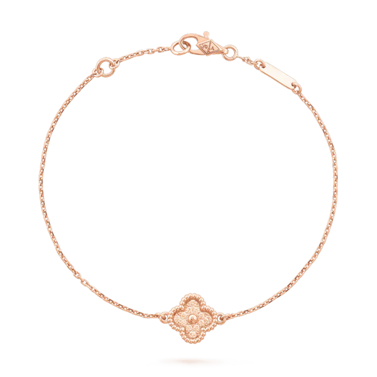 [Rosla]CLOVER SINGLE FLOWER BRACELET