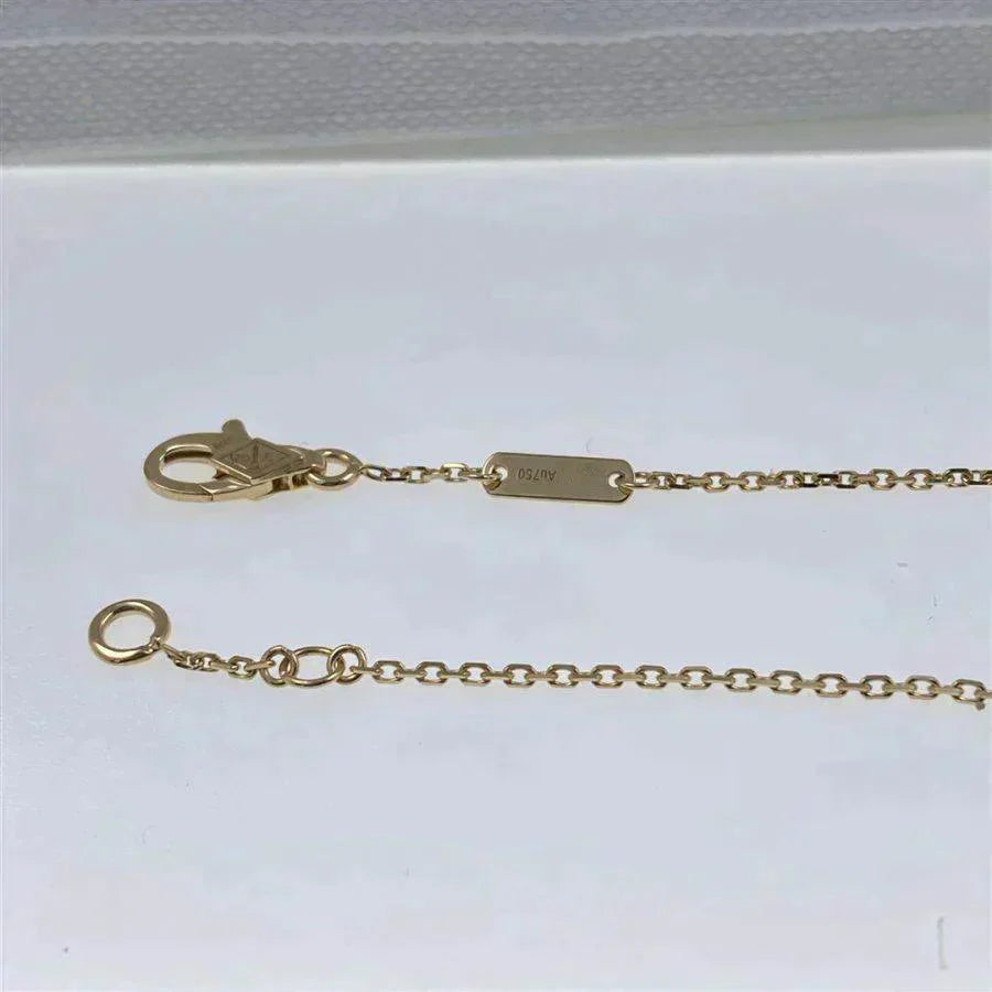 [Rosla]CLOVER  CARNELIAN SINGLE FLOWER BRACELET