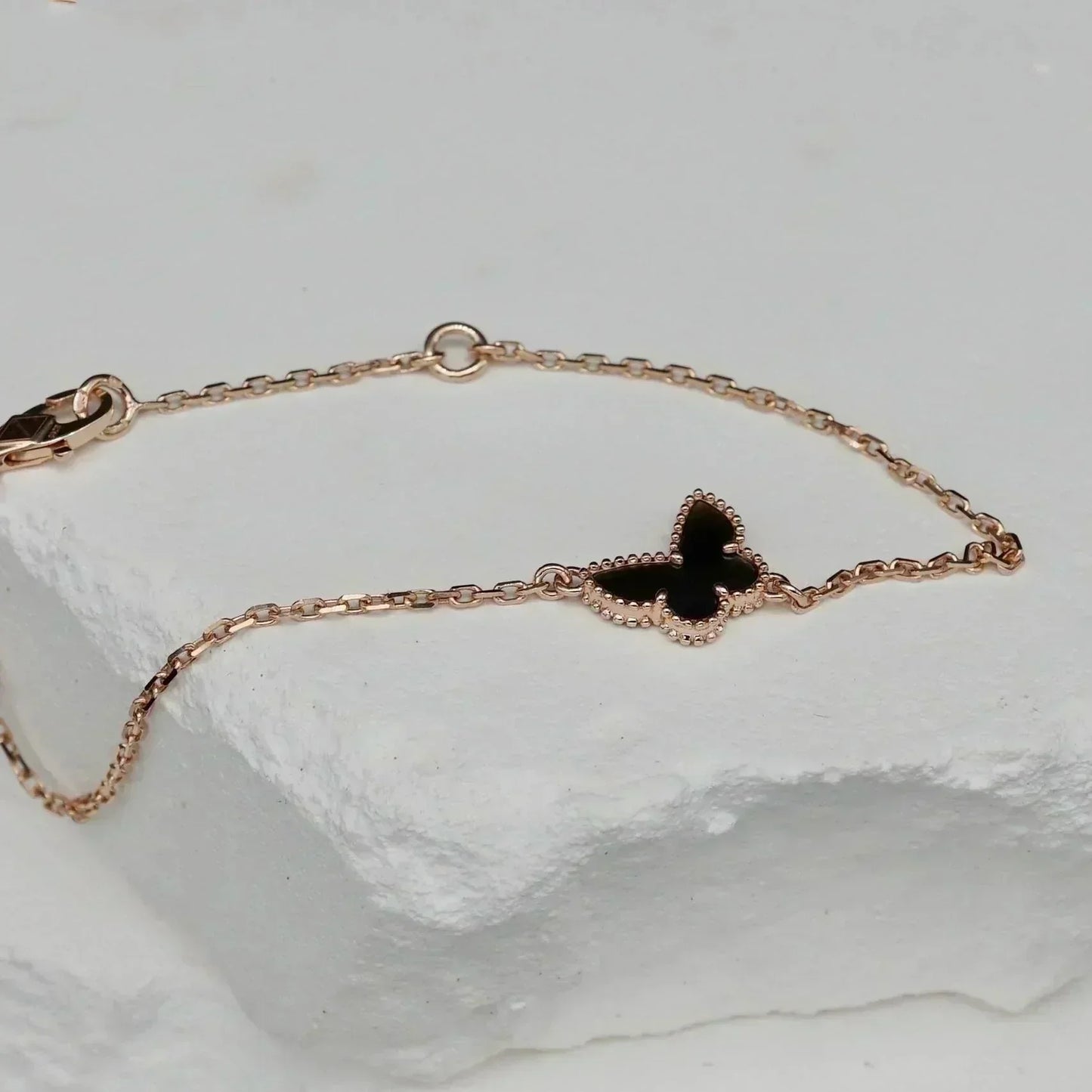 [Rosla]BUTTERFLY ONYX  BUTTERFLY BRACELET