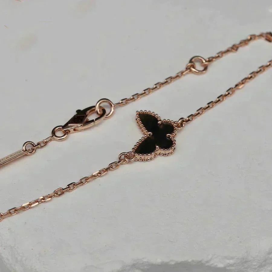 [Rosla]BUTTERFLY ONYX  BUTTERFLY BRACELET
