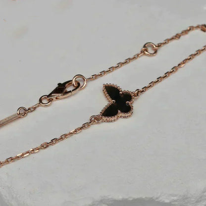 [Rosla]BUTTERFLY ONYX  BUTTERFLY BRACELET