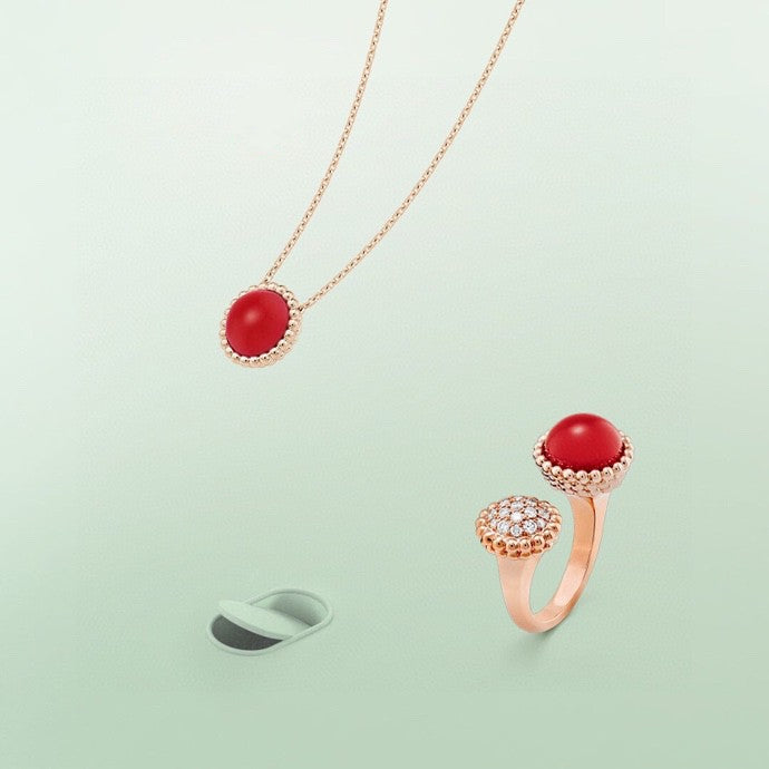 [Rosla]PERLEE COULEURS DIAMOND ROSE GOLD BETWEEN THE FINGER RING