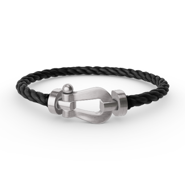[Rosla]FORCE LARGE HORSESHOE NO DIAMOND BRACELET SILVER