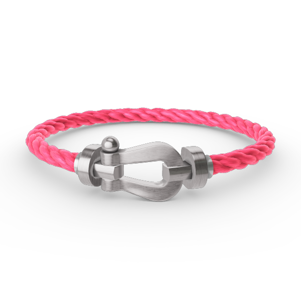 [Rosla]FORCE LARGE HORSESHOE NO DIAMOND BRACELET SILVER