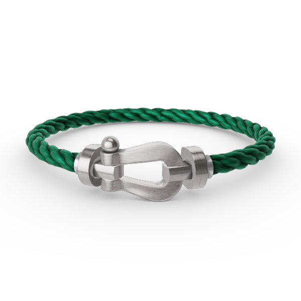 [Rosla]FORCE LARGE HORSESHOE NO DIAMOND BRACELET SILVER