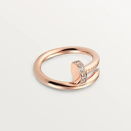 [Rosla]JUSTE RING 2.65MM PINK GOLD DIAMOND
