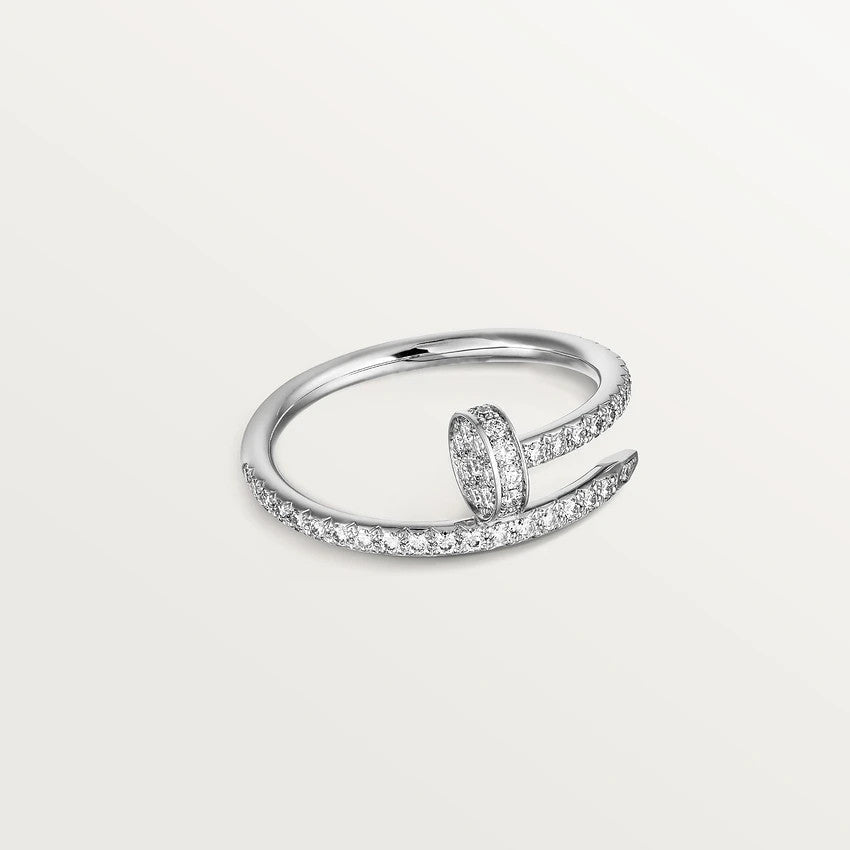 [Rosla]JUSTE RING 1.8MM SILVER DIAMONDS