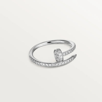 [Rosla]JUSTE RING 1.8MM SILVER DIAMONDS