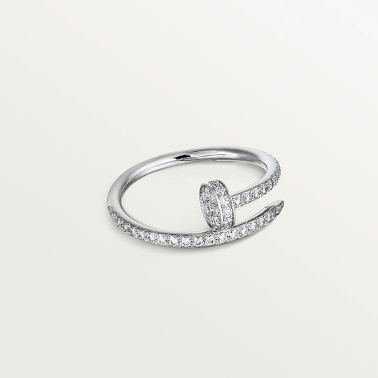 [Rosla]JUSTE RING 1.8MM SILVER DIAMONDS